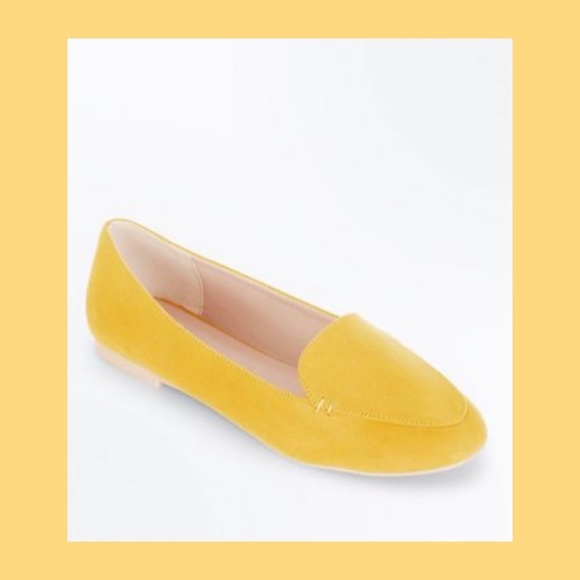 mustard yellow loafers